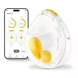 Sacaleches eléctrico simple manos libres sin cables Magic InBra de Medela, con tecnología FluidFeel, conectividad con app inteligente y control por sensor, ligero, silencioso y de grado hospitalario