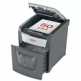 Rexel 2020050XEU - Destructora de Papel Personal/Home Office Optimum AutoFeed 50X, Corte en Partículas, Destruye 50 Hojas, Papelera de 20L, Pensada para Uso Doméstico, Destrucción de Alta Seguridad P4