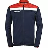 Uhlsport Offense 23 Poly Jacket Chaqueta De Poliéster Para Hombre, Hombre, azul marino/rojo/blanco, 5XL