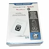 Rowenta ZR200520 High Filtration Bag Hygiene + OPTIMAL, 19.5 x 27.5 cm, 4 Count (Pack of 1)