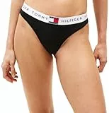 Tommy Hilfiger Braguitas Tipo Bikini Mujer Form Classic con Logotipo en la Cintura, Negro (Black), S
