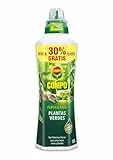 COMPO Fertilizante de plantas verdes para plantas de interior, balcón y terraza, Fertilizante líquido con extra de potasio y hierro, 1,3 L