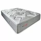 Duérmete Online - Colchón Viscoelástico Híbrido Box Hybrid con Núcleo de Muelles Ensacados, Confort Óptimo, Grosor 26cm, Firmeza Intermedia, Antiácaros Antibacteriano e Hipoalergénico 105 x 190