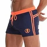 Arcweg Bañador de Natación Hombre Traje de Baño Corto para Hombres Calzoncillos Secado Rápido Elástica Deportes Acuáticos XL(EU)