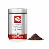 illy Caffè, Café molido para espresso tueste CLASSICO, lata de 250 gramos