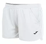 Joma Short Hobby Blanco Pantalones Cortos, Mujer, Blanco/200, M