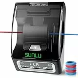 SUNLU Official Filament Connector, Conector de Filamento para Filamento de Impresora 3D 1.75mm, hasta 240°C, Compatible con PLA PETG TPU ABS PA Nylon, Fácil de Usar, Paquete con 200PCS de PTFE