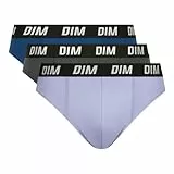 Dim Calzoncillos Slip con Termorregulación Activa Dim Sport Hombre X3, Multicolor, M