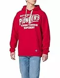 Superdry Heritage Mountain Graphic Hood Sudadera con Capucha, Chilli Pepper (Use, L para Hombre