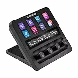 Elgato Stream Deck +, mezclador de audio, controlador de directo y estudio para creación de contenido, streaming, juegos, con banda táctil, diales y teclas LCD personalizables, funciona con Mac y PC