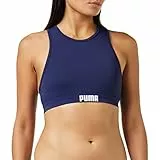 Puma Swim Women Racerback Swim Top 1P - C: Navy_T: XL