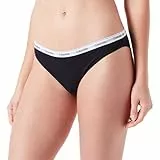 Calvin Klein Braguitas Tipo Bikini Mujer Ropa Interior, Negro (Black), M
