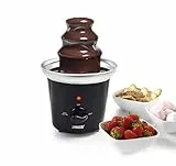 Princess Fuente de Chocolate, 3 niveles, 22,5 cm de altura, función de mantenimiento del calor, capacidad de 0,4 L, piezas aptas para lavavajillas, carcasa de acero inoxidable, 32 W, 292994