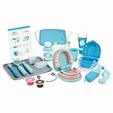 Melissa & Doug Juego Dentista, Juego Educativo para niños y niñas, Juego de imitación, Juguete Creativo Montessori, Regalo para niños de 3 4 5 6 7 años, 26 Piezas y Accesorios