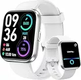 Reloj Inteligente Mujer con Llamadas y Alexa Incorporada,1.8' Smartwatch Mujer con Pulsómetro/sueño/SpO2,WhatsApp Notificaciones,110+ Modos Deportivos,Reloj Deportivo Impermeable IP68 para Android iOS