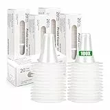 100x Fundas Desechables de Recambio | Protectores de lente del Termómetros de Braun para Termómetros de Oído | Adaptables a Toda la Gama de Braun Termómetros IRT | Paquete de 100 Unidades