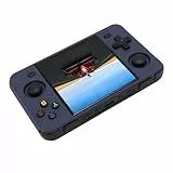 Generic Consola de Juego de Mano de Pantalla de 4 Pulgadas, 2 Rutas Protege la Consola de Juego de Mano Segura 16G+ 64G con Más de 10,000 para Emuladores 3D de 64 bits de 64 bits (Blue)