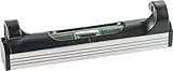 kwb Nivel de burbuja de cuerda para alinear cuerdas/albañilería – 78 mm pequeño – Con base de aluminio – Preciso y manejable – Ideal para cimientos y terrazas