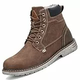 Mishansha Botas Hombre Invierno Botas Nieve Mujer Botines Invierno Zapatos Barefoot Impermeables Botas para Montaña Trekking Senderismo Kobicha,GR.43