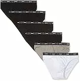 Dim Pack Slip Cotton Stretch Confort X6 Slips, Multicolor, XXL Hombre (Pack de 6)