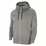 Nike M Nk Flc Park20 Fz Hoodie Sudadera, Dk Grey Heather/Black/Black, M Hombre