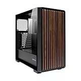 UNYKAch Caja ATX Revelat Madeira Black con Lateral de Cristal Templado Apta para Tarjetas de hasta 425 mm y Refrigeración Líquida de hasta 360 mm
