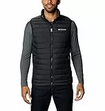 Columbia Powder Lite Vest Chaleco Acolchado, Black, XS Hombre