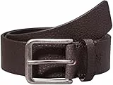 Calvin Klein Cinturón Hombre Classic Casual Belt de Piel, Marrón (Bitter Brown), 95 Cm