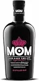 MOM GOD SAVE THE GIN - Ginebra Premium - Elaborada con Frutos Rojos - 700 ml