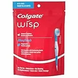 Colgate Wisp Mini cepillo óptico portátil blanco, Coolmint, 24 unidades