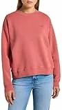 Lee Crew SWS Sudadera, Canela, L para Mujer