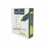 Faber-Castell 154607 - Caja con 10 Marcadores Fluorescentes Textliner 46 - Amarillo