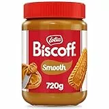 Lotus Biscoff | Crema Dulce para Untar | Cremoso | Sabor a Galleta Caramelizada | Vegano | Sin Frutos Secos | Sin Colorantes ni Aromas Añadidos | Tarro PET | 720g