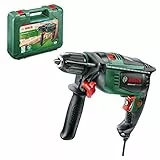 Bosch Home and Garden Taladro percutor, Negro, Verde, 800 W