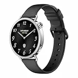 XIAOMI Watch S4 41mm, Smartwatch, Diámetro de 41 mm, Cuerpo Ultraligero de 32g, Pronóstico Menstrual, 150+ Modos Deportivos, Funciones de Seguridad, HyperOS 3, Correa de Goma fluorada (Negro)