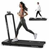Mobvoi Home Treadmill Plus Plegable, 3 en 1 Cinta de Correr Eléctrica, Cinta de Correr para Oficina，2.5HP, 12 km/h 120 kg Caminadora para Casa,Cinta de Correr con Altavoz