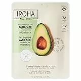 Iroha Nature - Mascarilla Facial Hidratante con Aguacate y Ácido Hialurónico | Nutrición Profunda Todo Tipo de Piel | Resultados en 15 Minutos | 100% Vegana y Cruelty-Free
