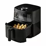 HAIER Freidora de Aire sin Aceite Multiusos de 7L, Ventana de Visualización, 9 en 1, Air Fryer, Hornear, Asar, Parrilla, Deshidratar, Recalentar, Cocción Lenta, Descongelar, Yogur [I-Master Series 5]