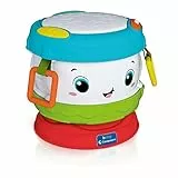 Clementoni-17409 - Tambor - Juguete bebé con Sonido a Partir de 10 Meses