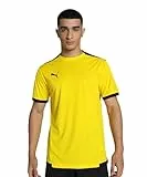 PUMA Hombre Shirt, Cyber Yellow-puma Black, L