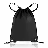 flintronic 1PCS Mochila Deportiva Cuerdas, Gimnasio Mochila con cordón Bolsa, Bolsa Deporte, Saco Tela Cuerdas, Bolsa Gimnasio, Mochila de Cuerda, Unisex, para Deporte, Gimnasio