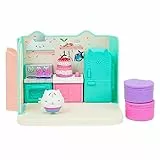 Gabby's Dollhouse- Gabby’s Dollhouse, Bakey with Cakey Kitchen con 1 Figura, 3 Accesorios, 3 Muebles y 2 Cajas Sorpresa, Juguetes para niños a Partir de 3 años (Spin Master 778988374092), 6062035