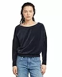 G-STAR Para Mujer Sudadera Batwing Velvet Loose, Azul (Osaka Blue D25747-D428-3873), XS
