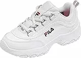FILA Strada Kids, Zapatillas de Deporte Unisex niños, Blanco, 37 EU