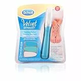 Scholl Expert Care Limar y Alisar 2 en 1 Lima Eléctrica para Pies - Quita Durezas y Elimina Callos, Pedicura Profesional, Uso en Casa para Pies Suaves, Exfoliante con Cabezal Repuesto, Lima Morada