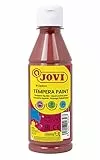Jovi- Tempera liquida, Color marrón, 250 ml (Paquete de 1) (50212)