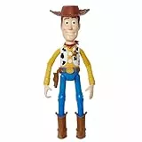 Mattel Disney Pixar Toy Story Woody grande Figura 31 cm articulada, juguete para niños +3 años (HFY26)
