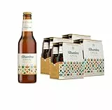 Alhambra Especial, Pack 24 Botellas x 25 cl, Cerveza Especial de Fermentación Lenta, 5.4% Volumen Alcohol