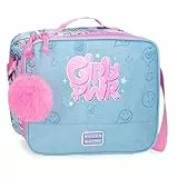 Movom Power Girl Bandolera Porta Alimentos térmica Azul 25x21x11 cms Poliéster