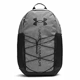 Under Armour Unisex Hustle Sport 6.0 Backpack, Mochila para deportes y atletismo repelente al agua, Mochila deportiva con panel inferior forrado duraderoCastlerock/Black/Black,OSFM